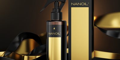 ulubiony spray do układania włosów Nanoil